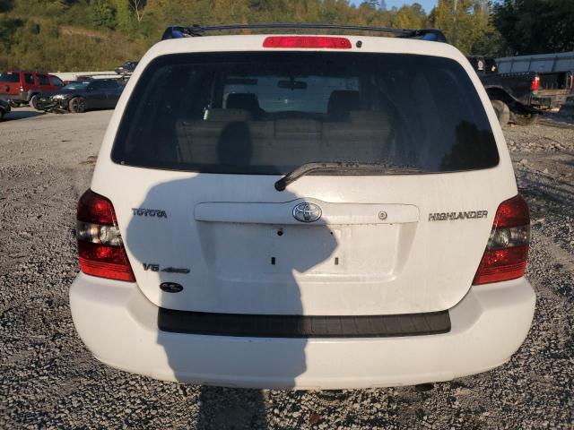 JTEEP21A640043134 - 2004 TOYOTA HIGHLANDER WHITE photo 6