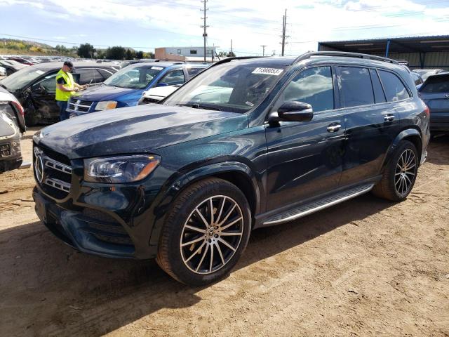 4JGFF8GE3MA379970 - 2021 MERCEDES-BENZ GLS 580 4MATIC GREEN photo 1