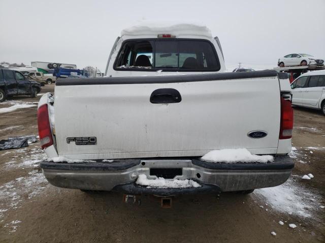 3FTNW21F4YMA47396 - 2000 FORD F250 SUPER DUTY WHITE photo 6