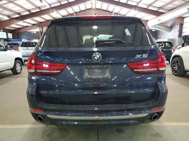 5UXKS4C58F0N08256 - 2015 BMW X5 XDRIVE35D BLUE photo 6