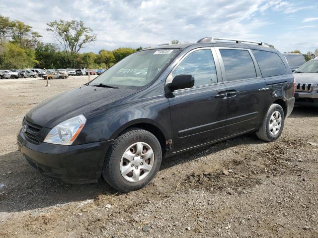 KNDMB233X66039049 - 2006 KIA SEDONA EX BLACK photo 1