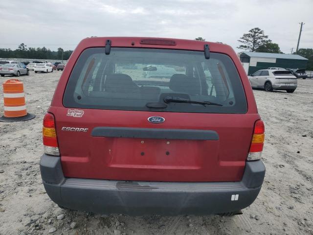 1FMYU92153KC96798 - 2003 FORD ESCAPE XLS RED photo 6