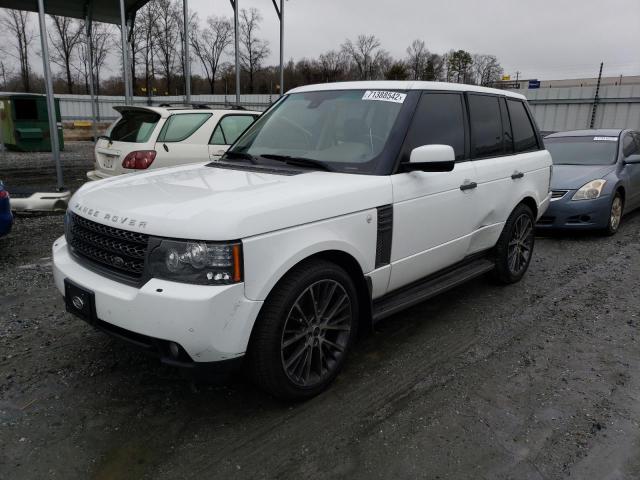 SALME1D4XBA350005 - 2011 LAND ROVER RANGE ROVE HSE WHITE photo 1