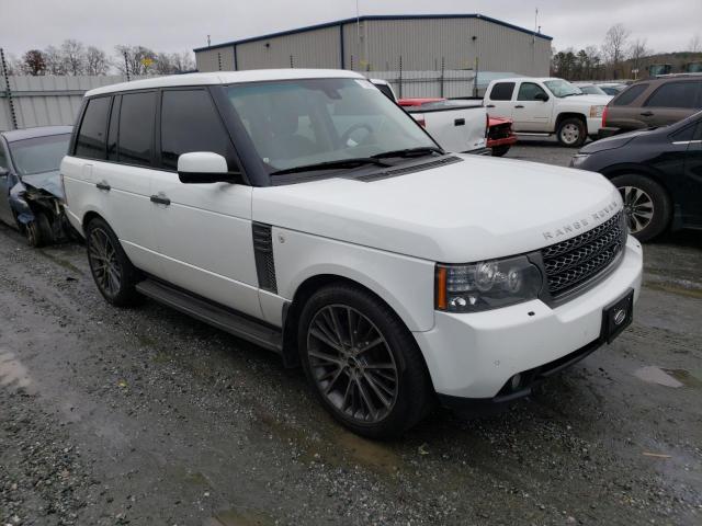 SALME1D4XBA350005 - 2011 LAND ROVER RANGE ROVE HSE WHITE photo 4