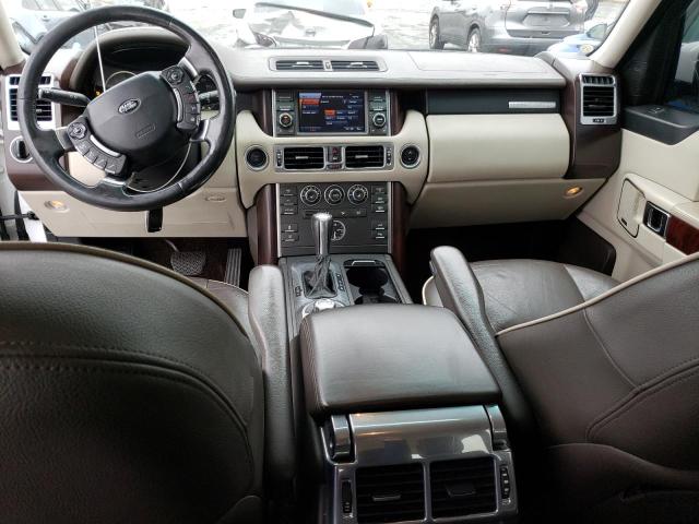 SALME1D4XBA350005 - 2011 LAND ROVER RANGE ROVE HSE WHITE photo 8