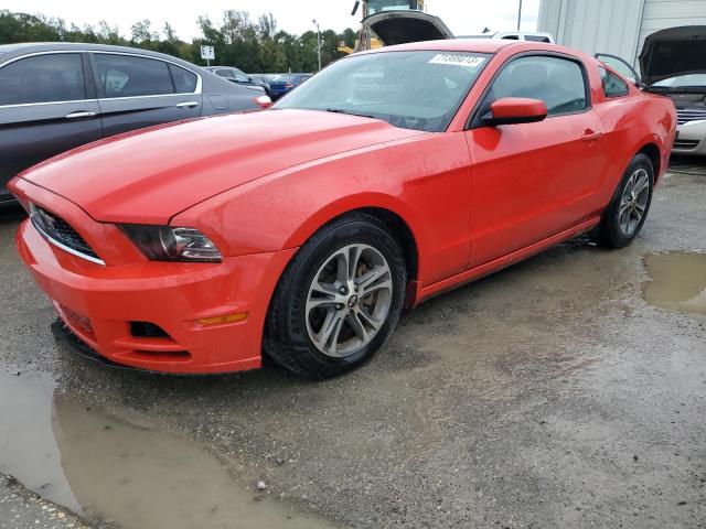 1ZVBP8AM5E5261264 - 2014 FORD MUSTANG RED photo 1