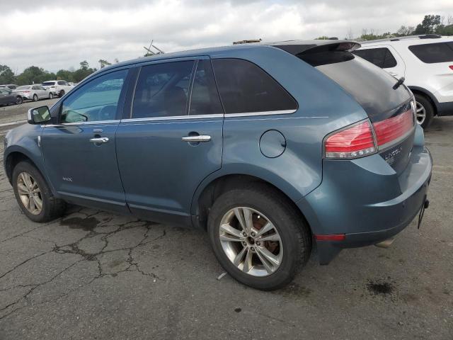 2LMDJ8JC0ABJ31466 - 2010 LINCOLN MKX BLUE photo 2