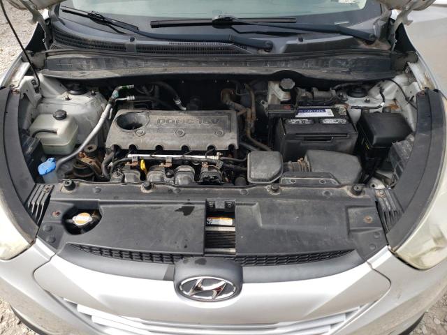 KM8JU3AC2CU468839 - 2012 HYUNDAI TUCSON GLS SILVER photo 12