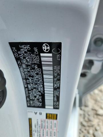 JTDBCMFE0R3053433 - 2024 TOYOTA COROLLA LE WHITE photo 12