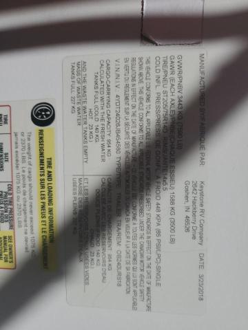 4YDT24026JB454580 - 2018 OUTB TRAVEL TRL WHITE photo 10