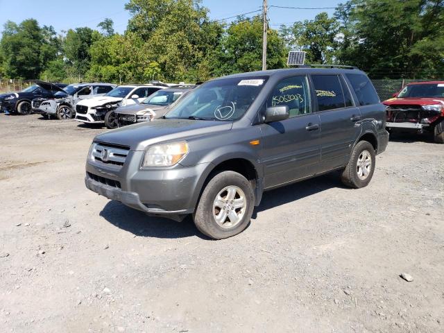 5FNYF18278B003116 - 2008 HONDA PILOT VP GRAY photo 1