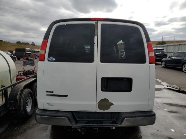 1GA2GYDG1A1136684 - 2010 CHEVROLET EXPRESS G3 LT WHITE photo 6