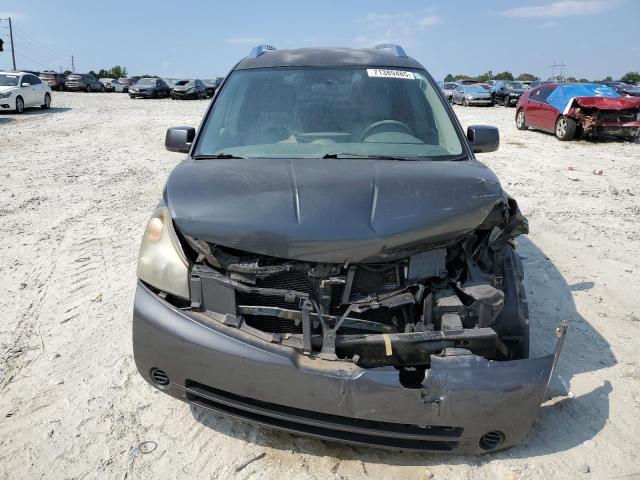 5N1BV28U79N105076 - 2009 NISSAN QUEST S GRAY photo 5