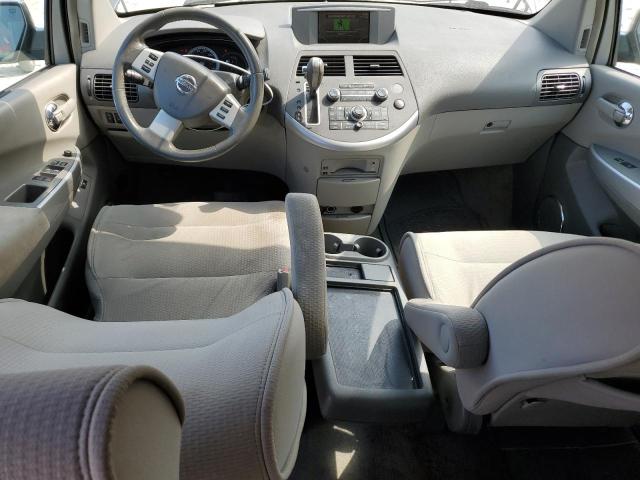 5N1BV28U79N105076 - 2009 NISSAN QUEST S GRAY photo 8