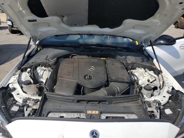 W1KAF4HB4NR050876 - 2022 MERCEDES-BENZ C 300 4MATIC WHITE photo 11