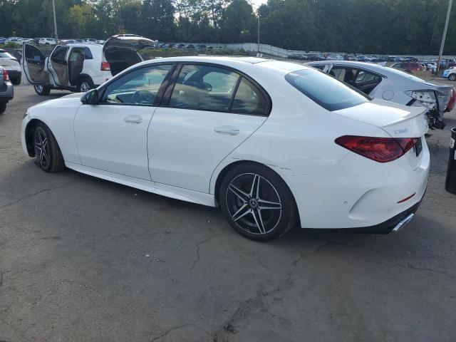 W1KAF4HB4NR050876 - 2022 MERCEDES-BENZ C 300 4MATIC WHITE photo 2