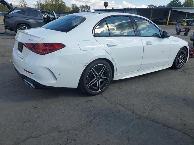 W1KAF4HB4NR050876 - 2022 MERCEDES-BENZ C 300 4MATIC WHITE photo 3