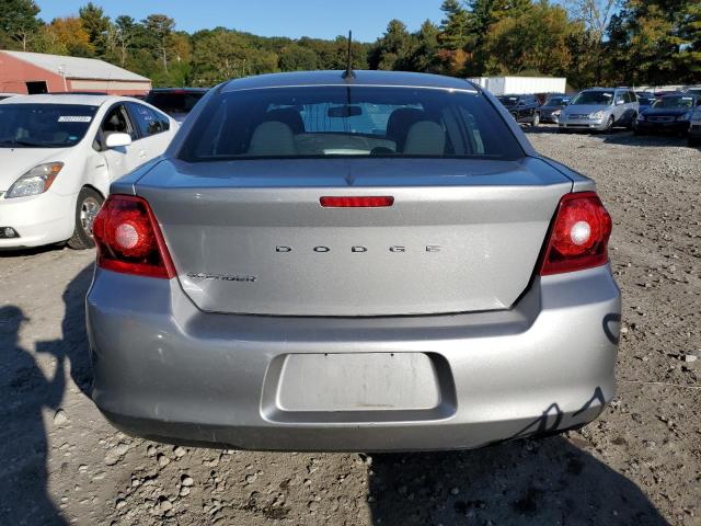 1C3CDZAB4EN228958 - 2014 DODGE AVENGER SE SILVER photo 6