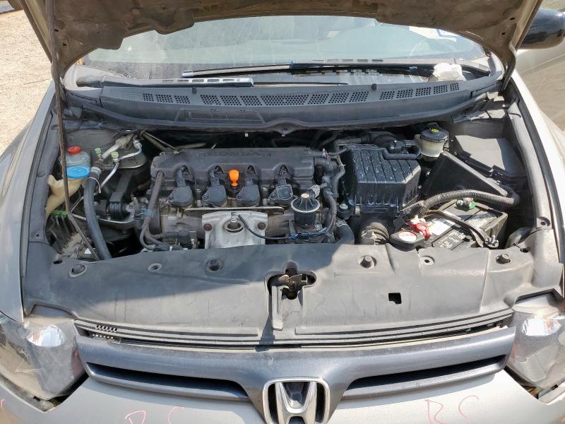 2HGFG12866H573053 - 2006 HONDA CIVIC EX GRAY photo 11