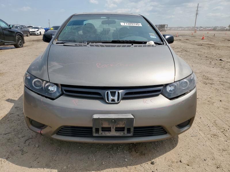 2HGFG12866H573053 - 2006 HONDA CIVIC EX GRAY photo 5
