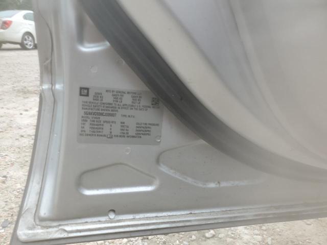 5GAKVCED8CJ335837 - 2012 BUICK ENCLAVE SILVER photo 13