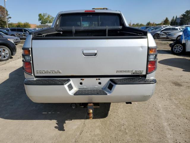 2HJYK16458H520730 - 2008 HONDA RIDGELINE RTS SILVER photo 6