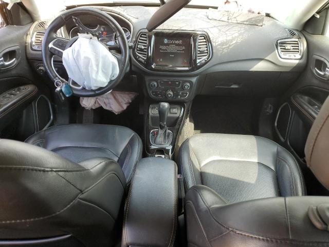 3C4NJCCB1KT679901 - 2019 JEEP COMPASS LIMITED WHITE photo 8