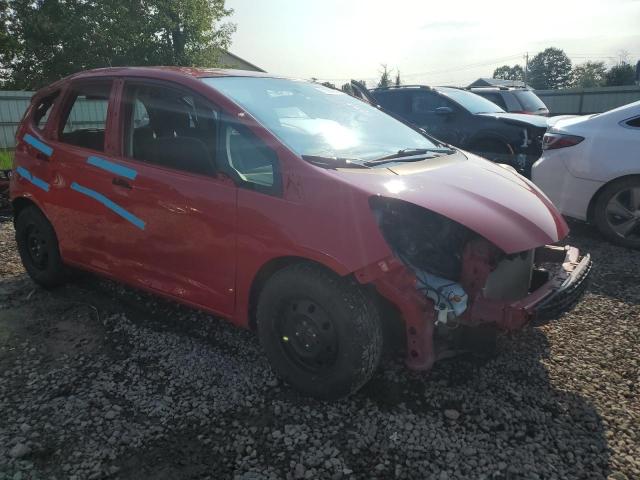 JHMGE8H56CC006319 - 2012 HONDA FIT SPORT RED photo 4