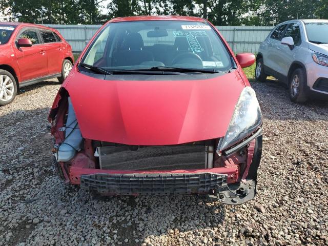 JHMGE8H56CC006319 - 2012 HONDA FIT SPORT RED photo 5