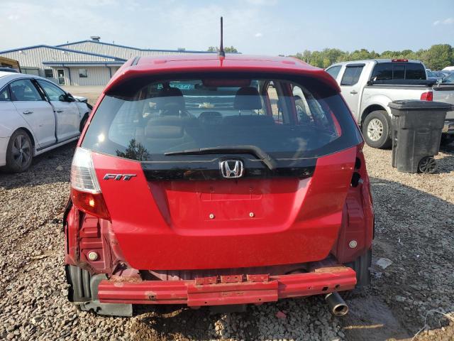 JHMGE8H56CC006319 - 2012 HONDA FIT SPORT RED photo 6