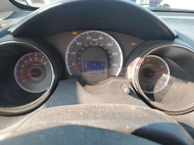 JHMGE8H56CC006319 - 2012 HONDA FIT SPORT RED photo 9