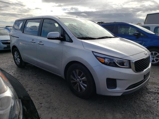 KNDMA5C17G6150100 - 2016 KIA SEDONA L SILVER photo 4