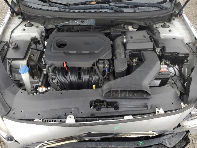 5NPE24AF9JH691978 - 2018 HYUNDAI SONATA SE SILVER photo 11
