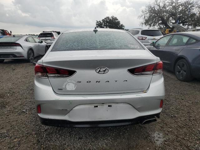 5NPE24AF9JH691978 - 2018 HYUNDAI SONATA SE SILVER photo 6