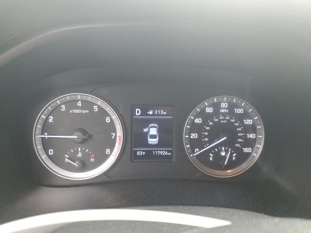 5NPE24AF9JH691978 - 2018 HYUNDAI SONATA SE SILVER photo 9