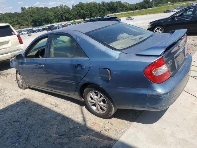 4T1BF32KX4U570301 - 2004 TOYOTA CAMRY LE BLUE photo 2