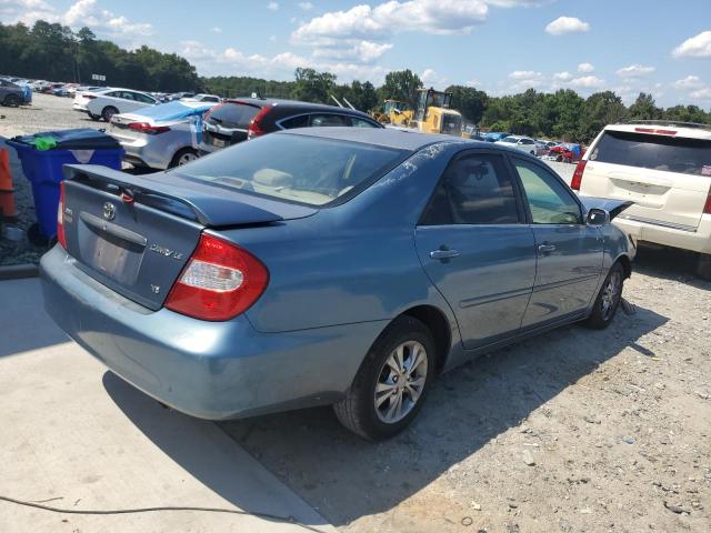 4T1BF32KX4U570301 - 2004 TOYOTA CAMRY LE BLUE photo 3