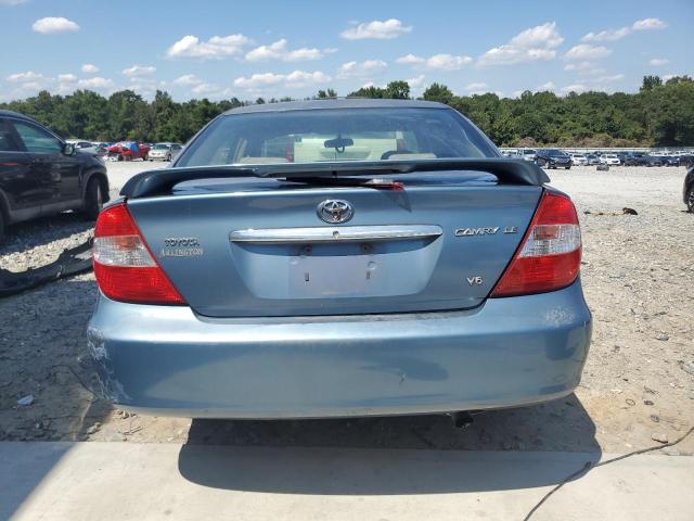 4T1BF32KX4U570301 - 2004 TOYOTA CAMRY LE BLUE photo 6