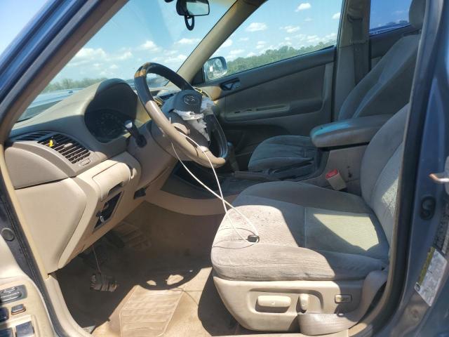 4T1BF32KX4U570301 - 2004 TOYOTA CAMRY LE BLUE photo 7