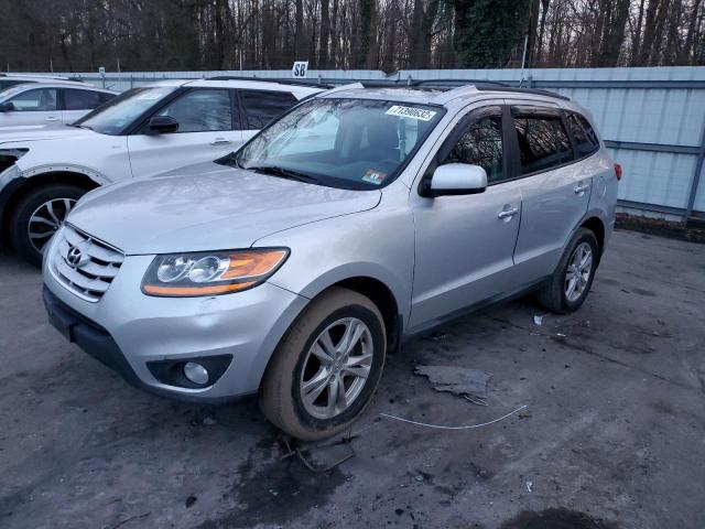 5XYZKDAG6BG032159 - 2011 HYUNDAI SANTA FE LIMITED SILVER photo 1