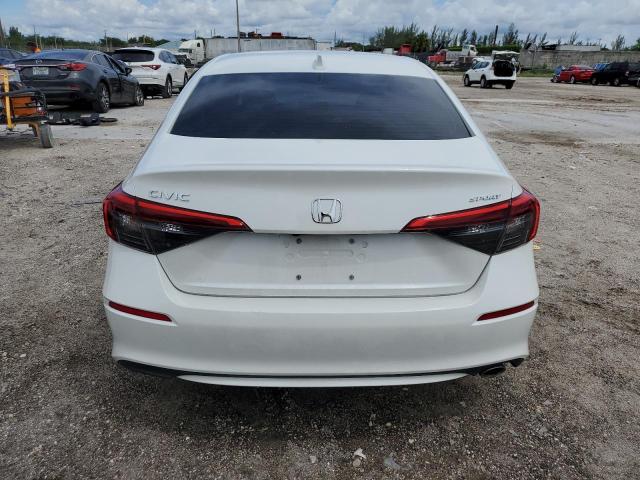 2HGFE2F59PH558706 - 2023 HONDA CIVIC SPORT Белый фото 6