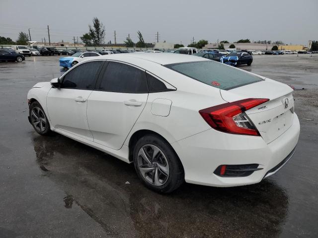 19XFC2F63LE010719 - 2020 HONDA CIVIC LX WHITE photo 2