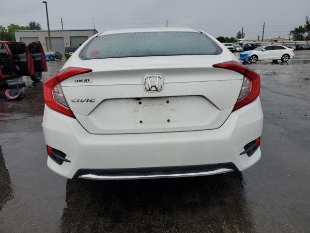 19XFC2F63LE010719 - 2020 HONDA CIVIC LX WHITE photo 6