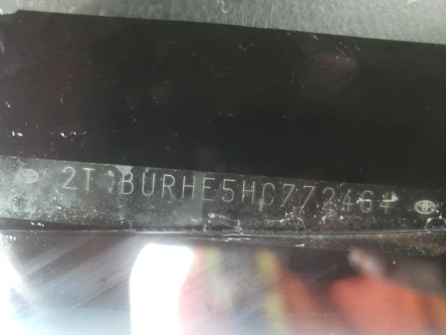 2T1BURHE5HC772464 - 2017 TOYOTA COROLLA L WHITE photo 12