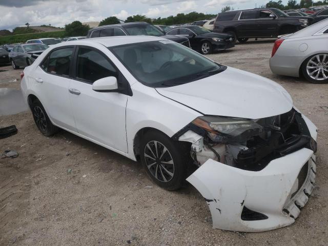 2T1BURHE5HC772464 - 2017 TOYOTA COROLLA L WHITE photo 4