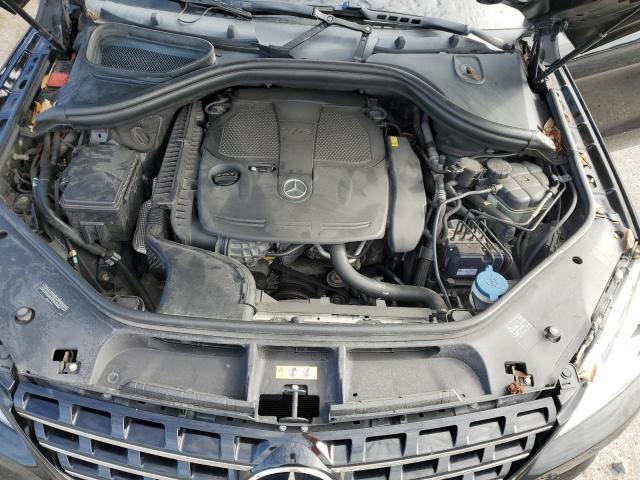 4JGDA5HB3CA023297 - 2012 MERCEDES-BENZ ML 350 4MATIC BLACK photo 12