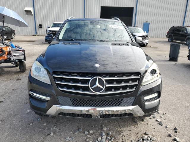 4JGDA5HB3CA023297 - 2012 MERCEDES-BENZ ML 350 4MATIC BLACK photo 5