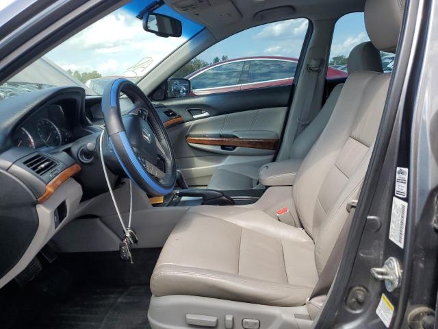 1HGCP3F86CA038520 - 2012 HONDA ACCORD EXL GRAY photo 7
