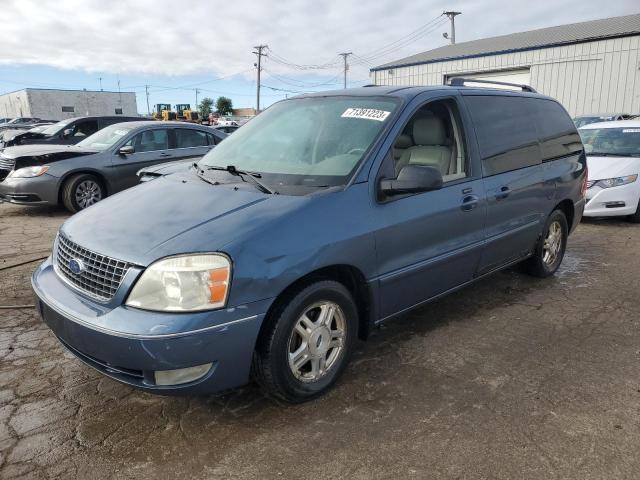 2FMZA52276BA13783 - 2006 FORD FREESTAR SEL BLUE photo 1