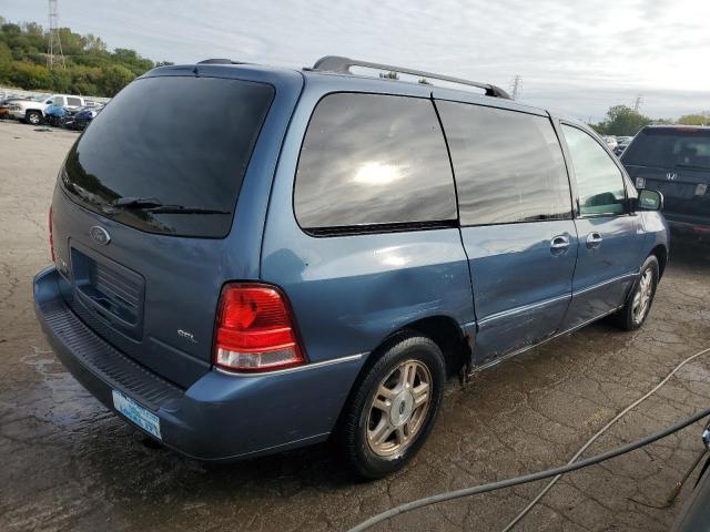 2FMZA52276BA13783 - 2006 FORD FREESTAR SEL BLUE photo 3